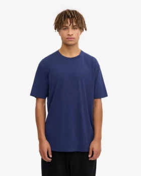 Classic Organic Tee – Marineblau