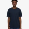 Classic Organic Tee – Marineblau