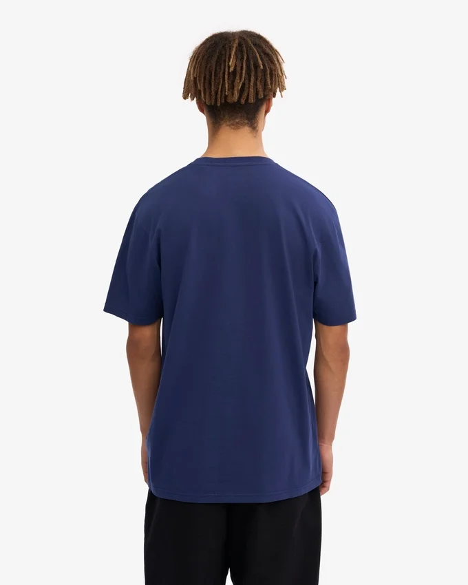 Classic Organic Tee – Marineblau