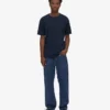 Classic Organic Tee – Marineblau