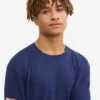 Classic Organic Tee – Marineblau