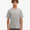 Classic Organic Tee – Meliert Grau
