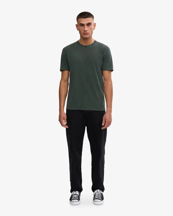 Classic Organic Tee – Mitternachtsgrün