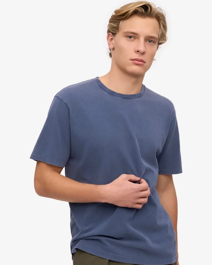 Classic Organic Tee – Neptune Blue