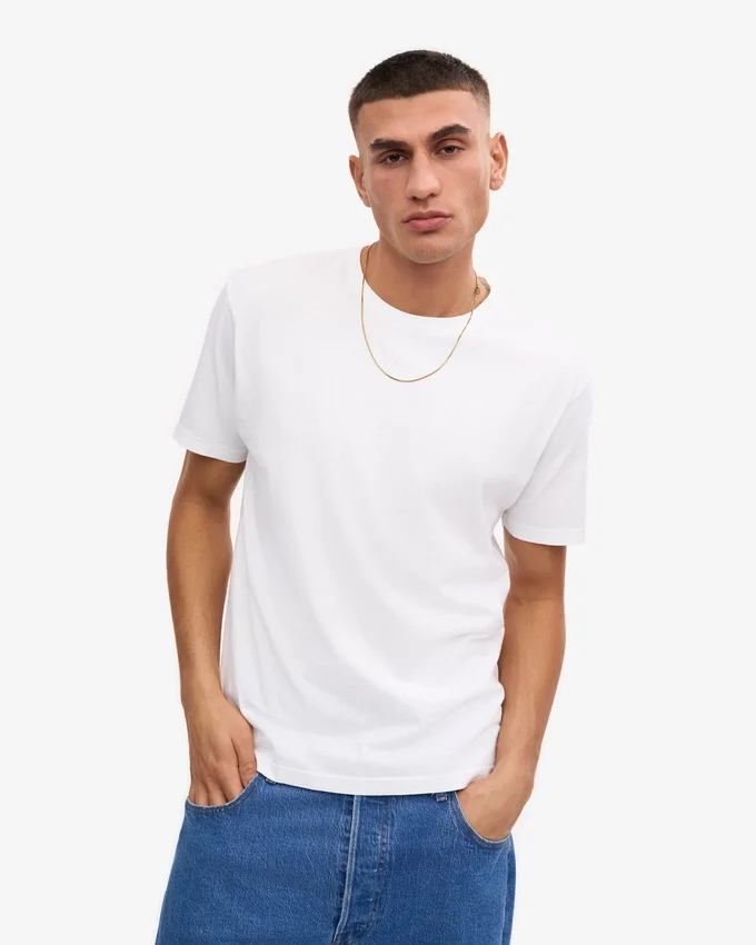 Classic Organic Tee – Optisches Weiß