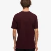 Classic Organic Tee – Oxblood-Rot