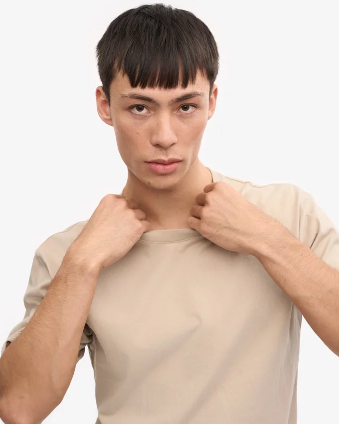 Classic Organic Tee – Oyster Grey