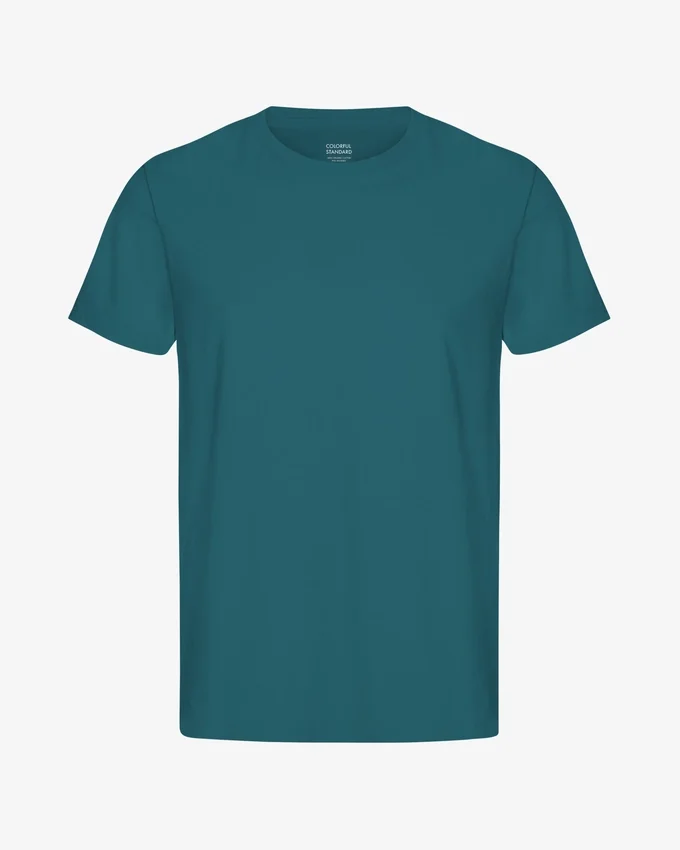 Classic Organic Tee – Ozeangrün
