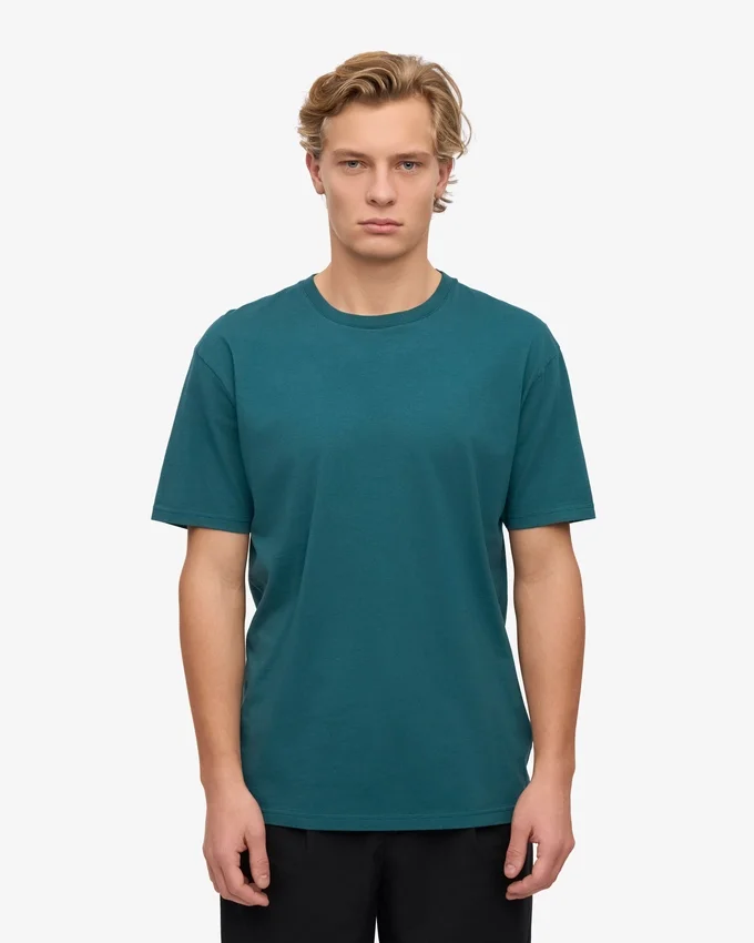 Classic Organic Tee – Ozeangrün