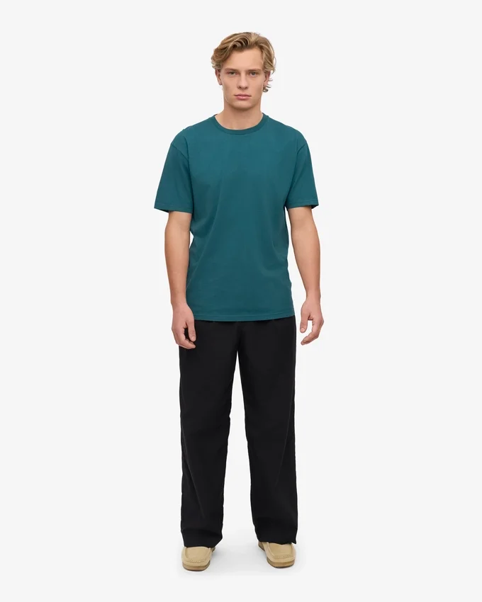Classic Organic Tee – Ozeangrün