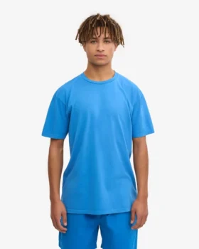 Classic Organic Tee – Pacific Blue