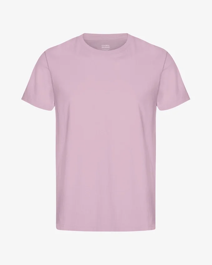 Classic Organic Tee – Perlmutt-Lila