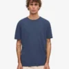 Classic Organic Tee – Petrolblau