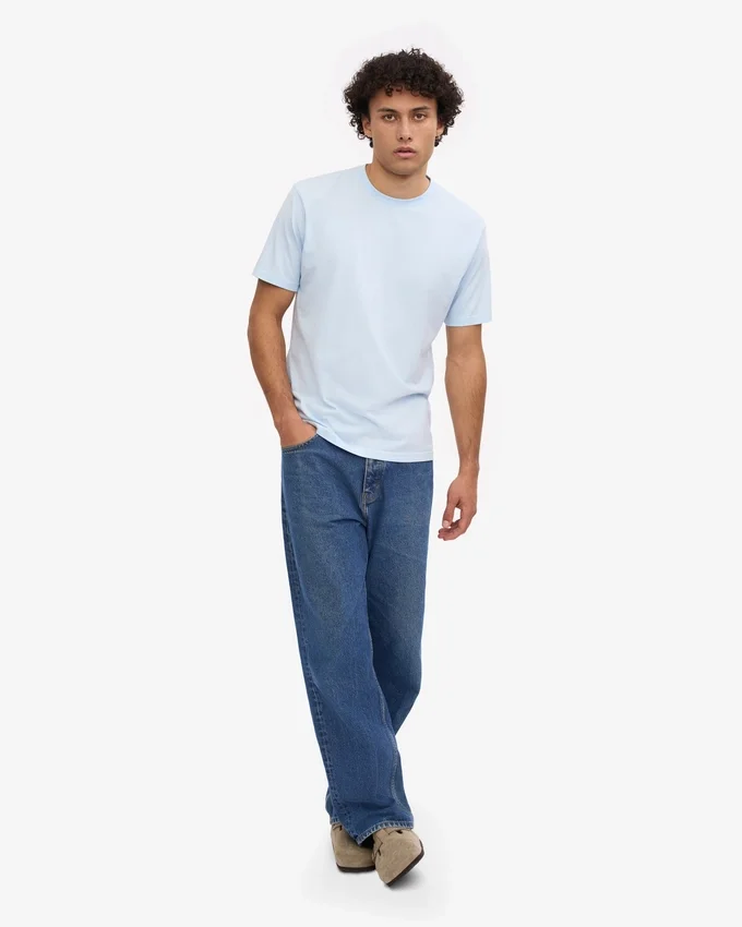 Classic Organic Tee – Polar Blue