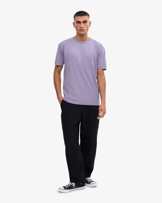 Classic Organic Tee – Purple Jade