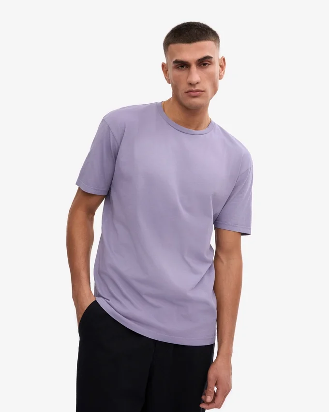 Classic Organic Tee – Purple Jade
