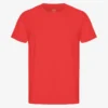 Classic Organic Tee – Red Tangerine