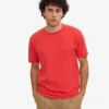 Classic Organic Tee – Red Tangerine