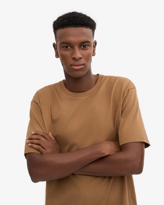 Classic Organic Tee – Sahara-Camel