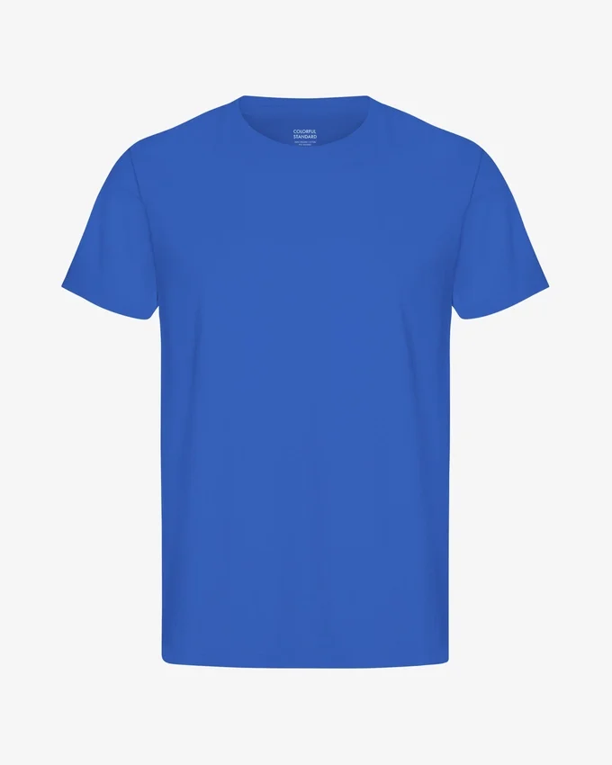Classic Organic Tee – Saphirblau