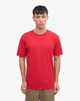 Classic Organic Tee – Scharlachrot