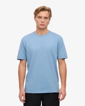 Classic Organic Tee – Seaside Blue