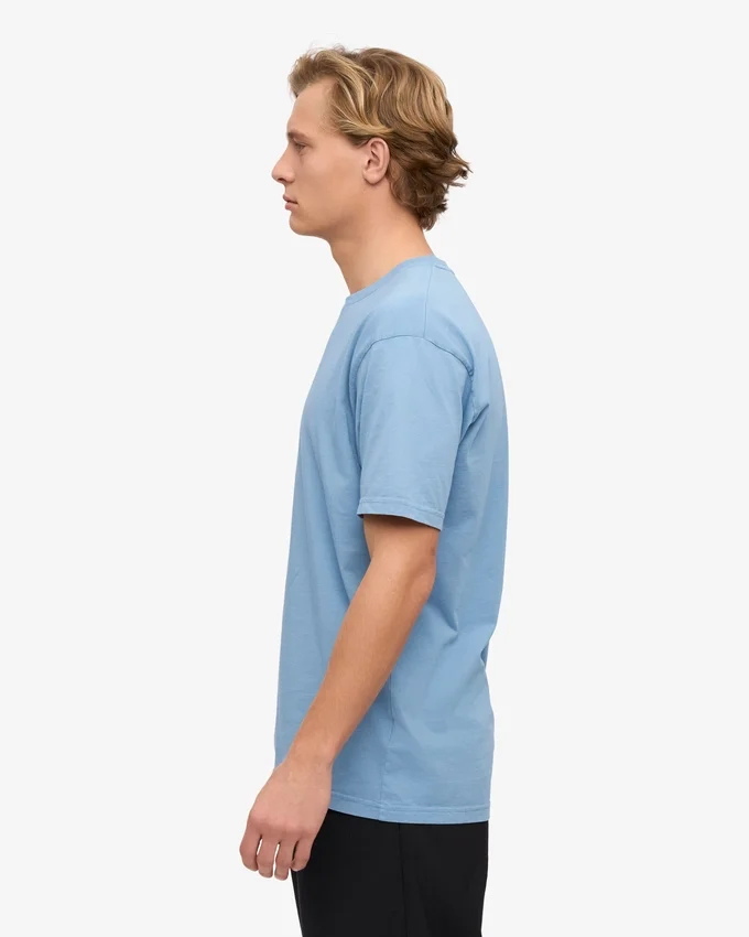 Classic Organic Tee – Seaside Blue