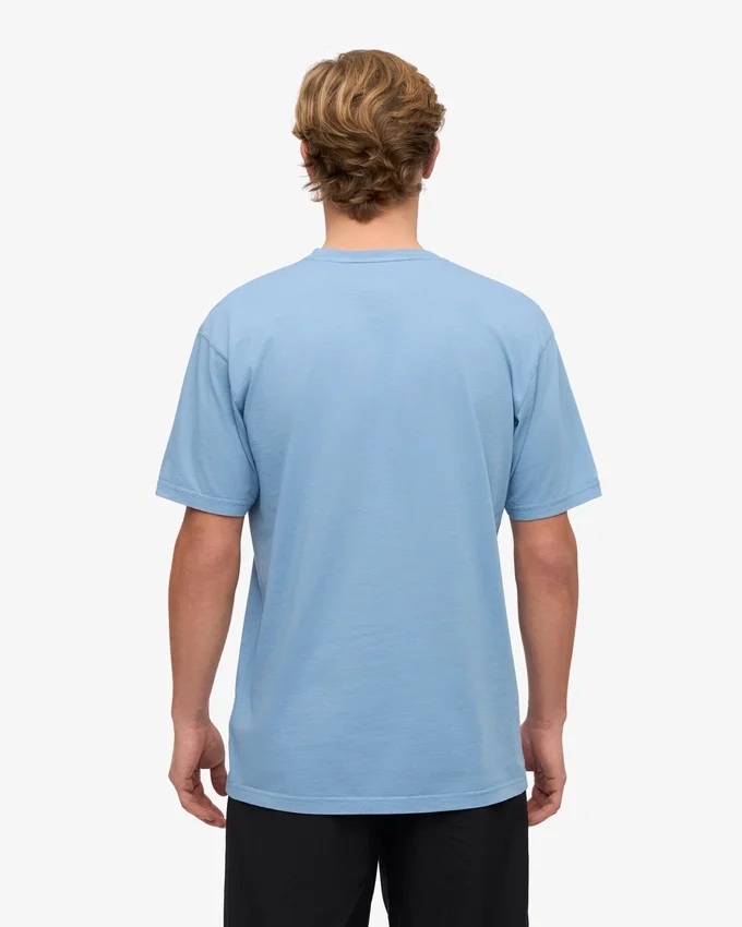 Classic Organic Tee – Seaside Blue