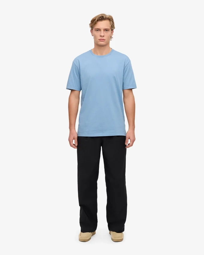Classic Organic Tee – Seaside Blue
