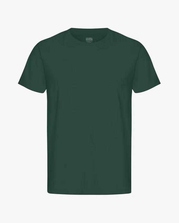 Classic Organic Tee – Smaragdgrün