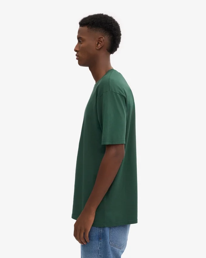 Classic Organic Tee – Smaragdgrün