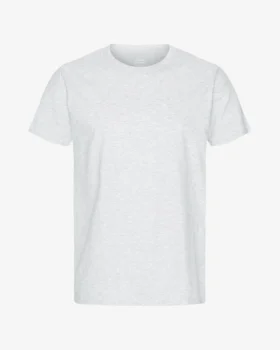 Classic Organic Tee – Snow Melange