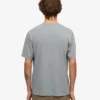 Classic Organic Tee – Stahlblau