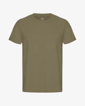 Classic Organic Tee – Staubiges Oliv