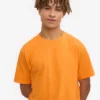 Classic Organic Tee – Sunny Orange