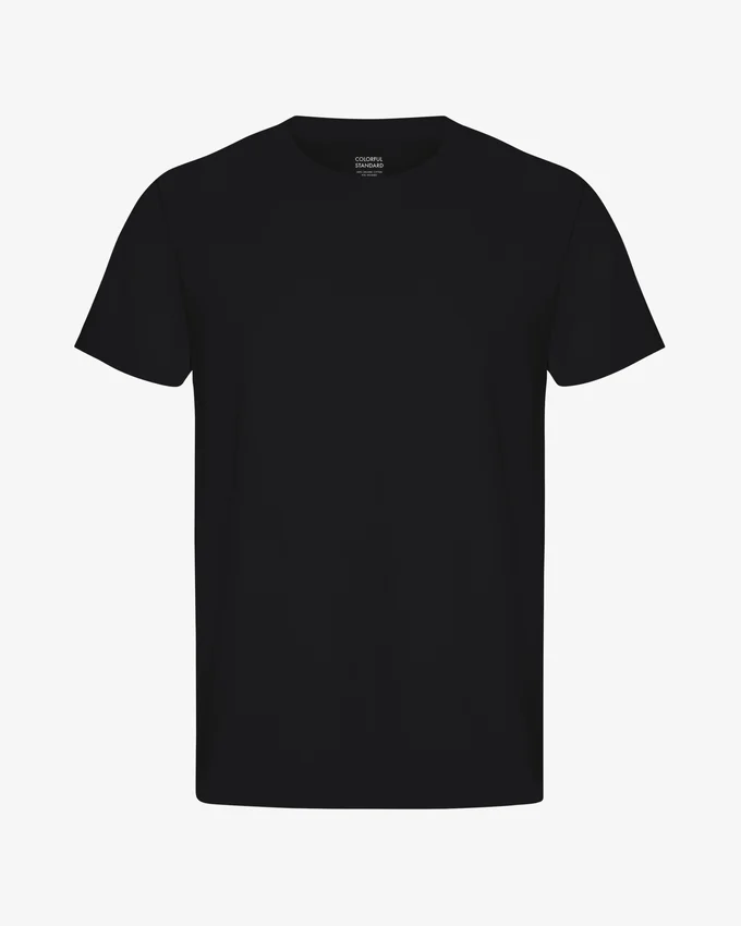Classic Organic Tee – Tiefschwarz