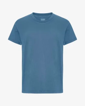 Classic Organic Tee – verblasstes Indigo