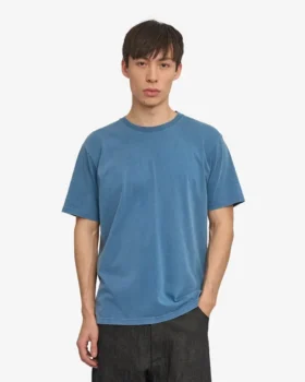Classic Organic Tee – verblasstes Indigo