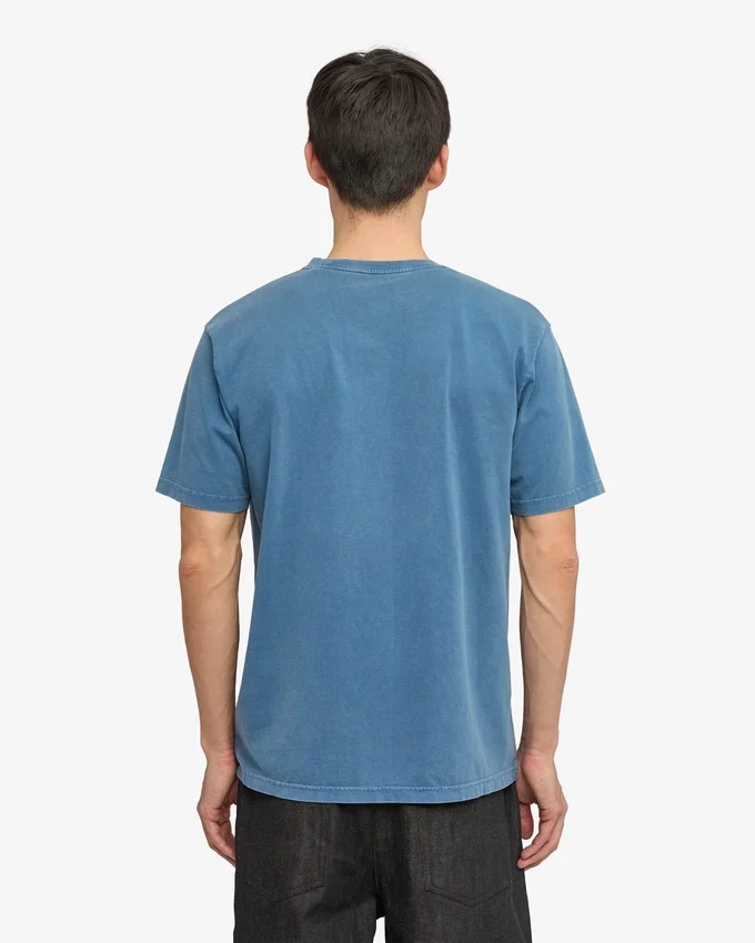 Classic Organic Tee – verblasstes Indigo