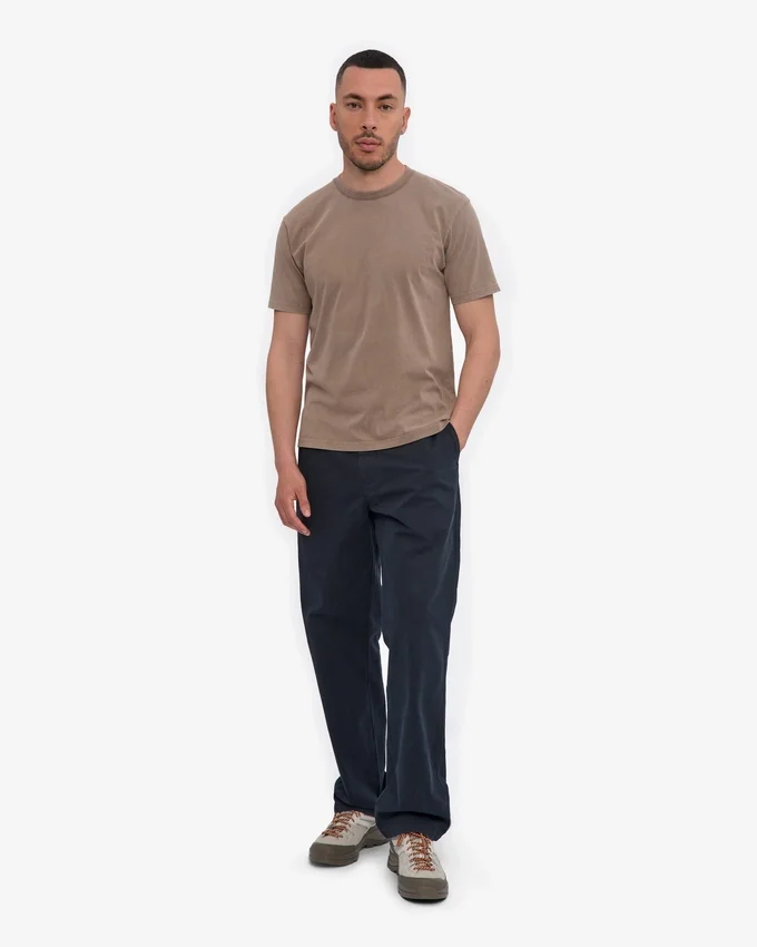 Classic Organic Tee – Verwaschenes Khaki