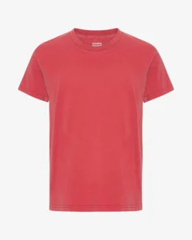 Classic Organic Tee – Verwaschenes Rot