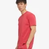 Classic Organic Tee – Verwaschenes Rot