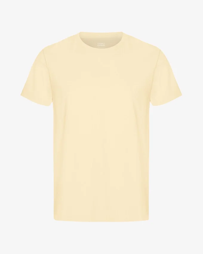 Classic Organic Tee – Zartes Gelb