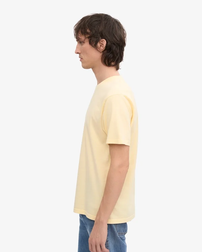 Classic Organic Tee – Zartes Gelb
