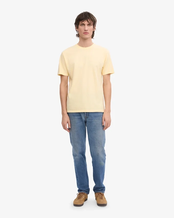 Classic Organic Tee – Zartes Gelb