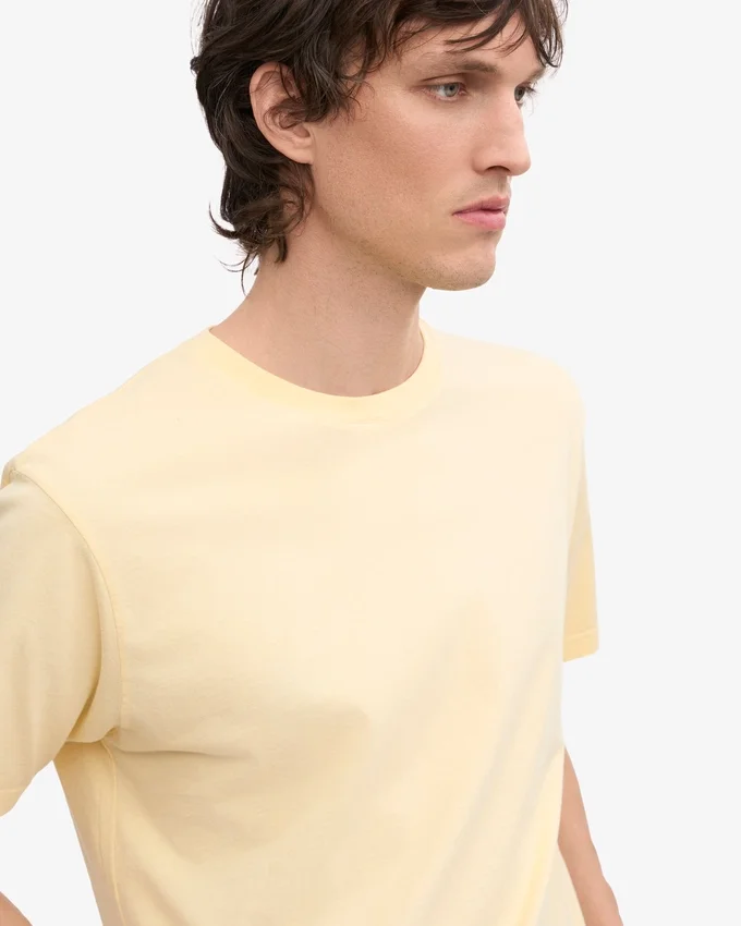 Classic Organic Tee – Zartes Gelb