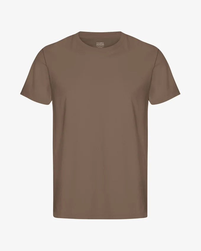 Classic Organic Tee – Zedernbraun