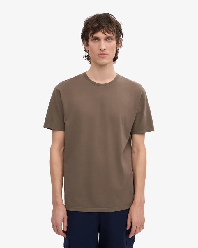 Classic Organic Tee – Zedernbraun