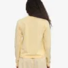 Damen-Bio-T-Shirt mit langem Arm – Soft Yellow