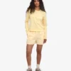 Damen-Bio-T-Shirt mit langem Arm – Soft Yellow